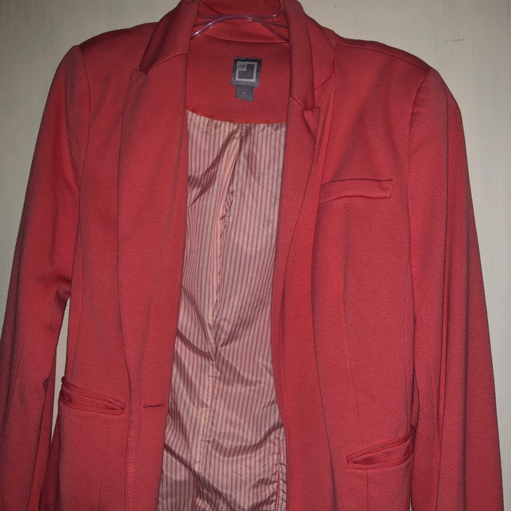 Coral blazer